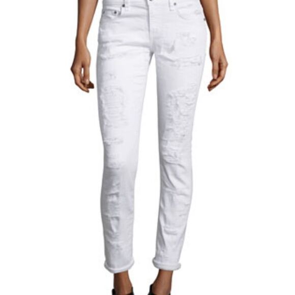 NWT Rag & Bone White Brigade Dre Jean - Picture 5 of 8